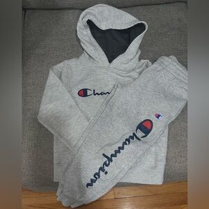 Toddler Gray Champion Sweatsuit